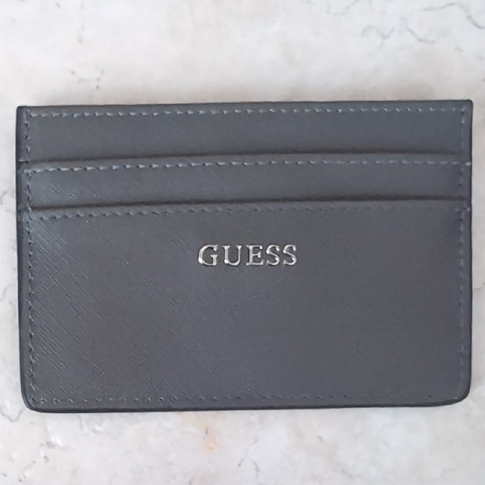 Stone Grey Card Holder